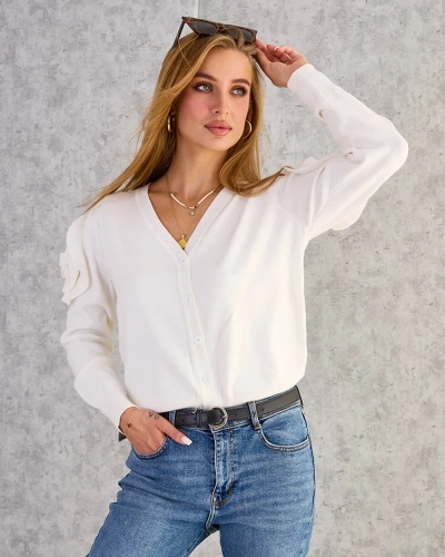 Royalfashion Pulover pentru femei fără nasturi