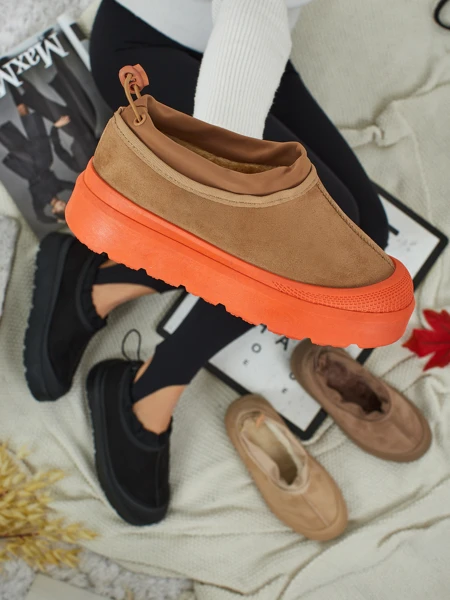 Adidași Dama Flora Camel Căprioară Confortabili Pentru Fiecare Zi