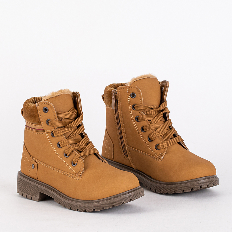 Cizme de drumeții maro pentru fete Aoxian - Încălțăminte