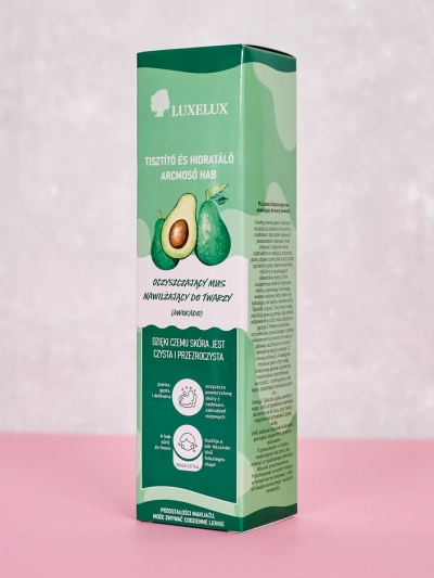 Luxelux Spumă de Față Curățare și Hidratantă cu Avocado 150 ml