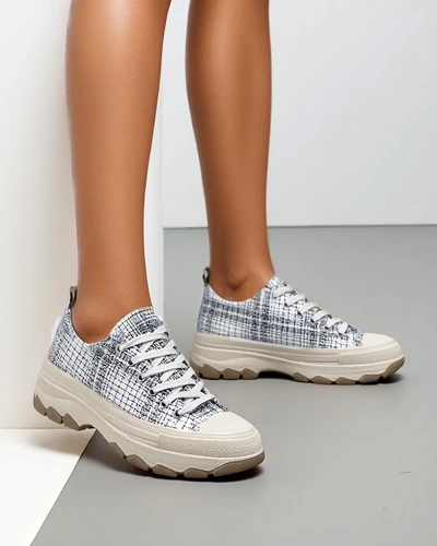 Royalfashion Sneakers platform pentru femei Mirrles