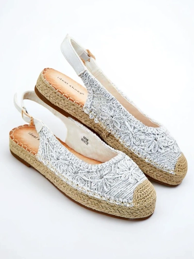 Royalfashion Espadrile de damă cu broderie decorativă