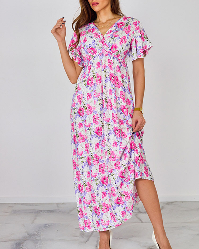 Royalfashion Rochie midi florală pentru femei