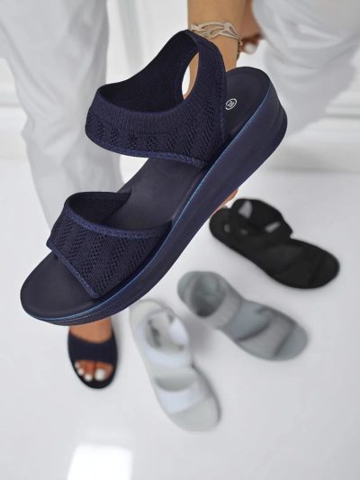 Royalfashion Damen Sandalen mit dickerer Sohle Viva Flex II