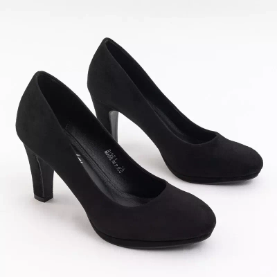 OUTLET Pompe Zopne clasice negre - Incaltaminte