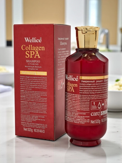 Shampoo Wellice Collagen SPA cu Colagen și Vitamine