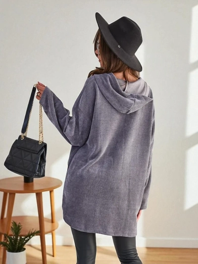 Cardigan femei Royalfashion cu nasturi aurii MĂRIME MARE
