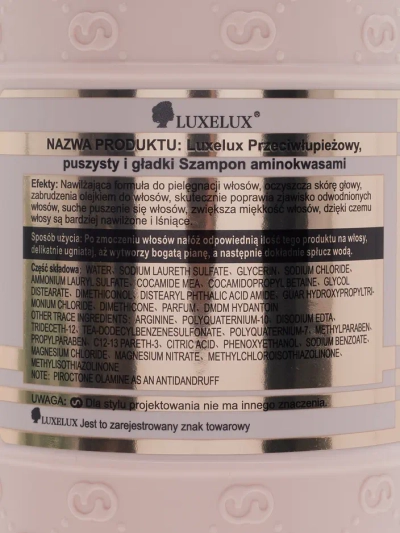 Luxelux Șampon pentru Păr Amino Acid 800 ml