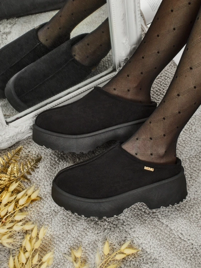 Ghete scurte tip snowboots dama cu blană Noelina