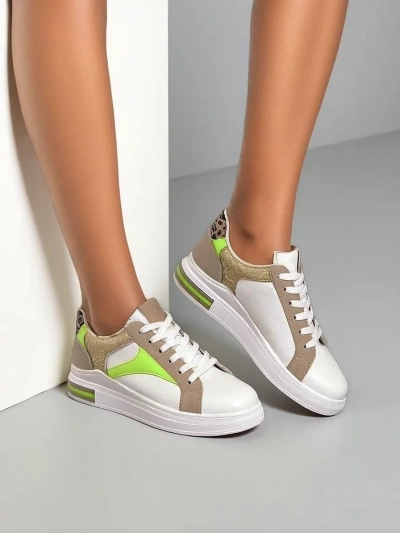 Royalfashion Sneakers pentru femei cu sclipici Kaone
