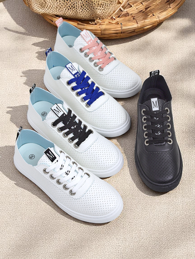 Royalfashion Adidași din eco-piele pentru femei Next Step