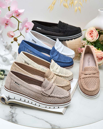 Royalfashion Mocasini de damă Openwork Leteller