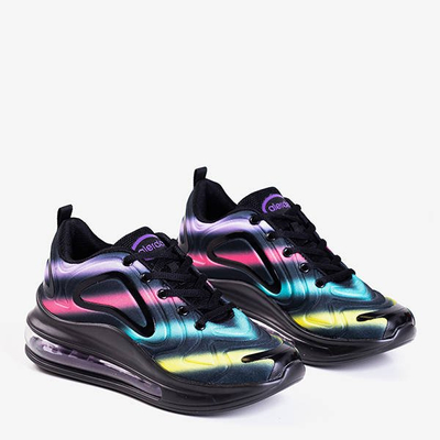 Încălțăminte sport colorată pentru femei, cu talpă transparentă Fusion - Încălțăminte