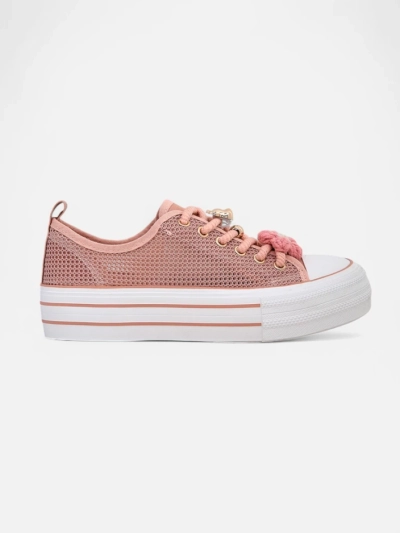 Royalfashion Sneakers perforate pentru femei cu embellismente Osdo