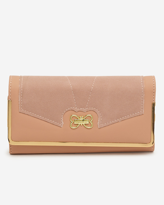 Portofel mare pentru femei roz - Accesorii