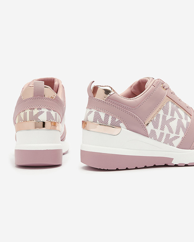 Pink Adidași de damă cu ancoră ascunsă Qasvy- Footwear