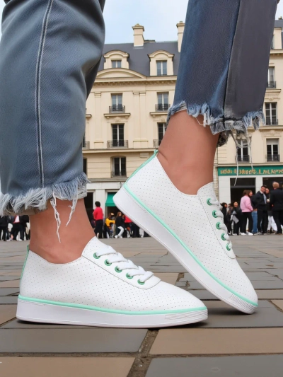 Royalfashion Pantofi sport perforați pentru femei Pumbes