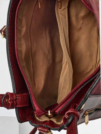 Geantă de damă shopper din piele ecologică Silent Raven