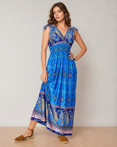 Royalfashion Rochie midi cu imprimeu pentru femei