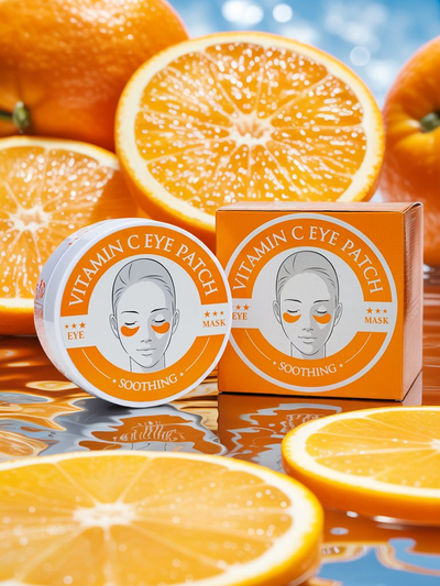 Plasturi pentru ochi cu colagen și vitamina C, 60 buc.