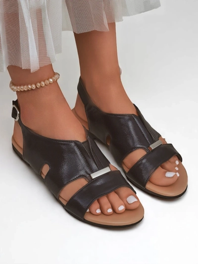 Royalfashion Papuci le romnienge kai si le platforma tele Solea Comfort