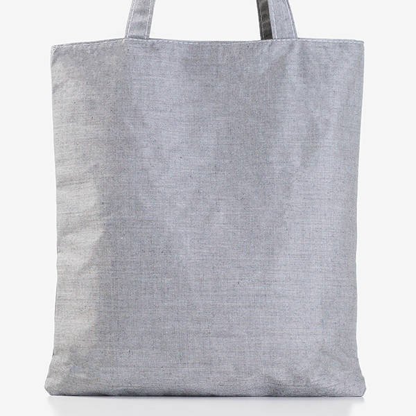 Szara damska torba z printem - Torebki