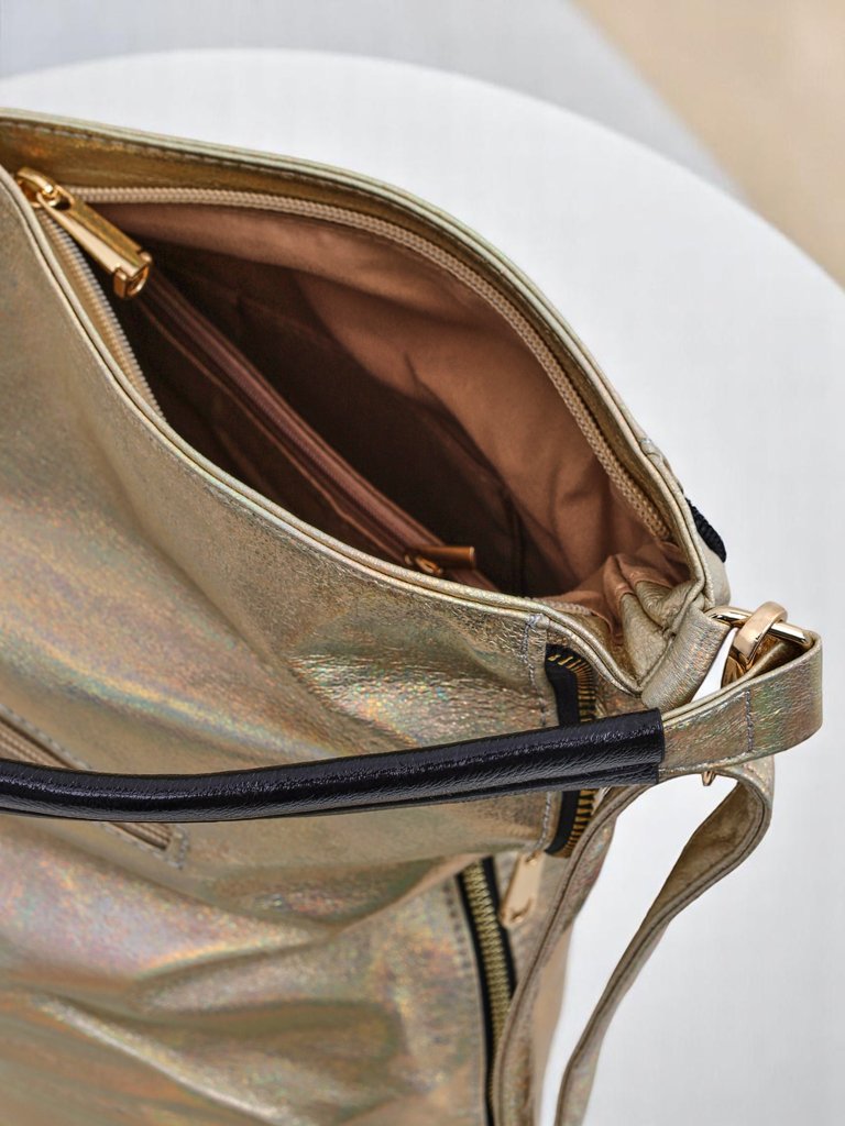 Royalfashion Geantă de damă mare GoldenEase Shopper