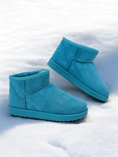 Royalfashion Ghete scurte de zăpadă pentru femei, asemănătoare cu Hozis