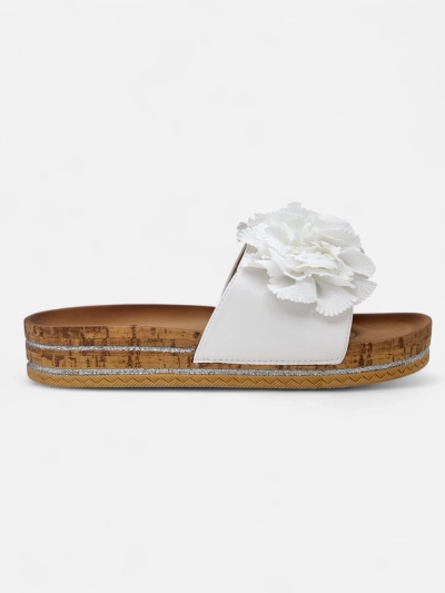 Papuci de femei Royalfashion cu flori Focce