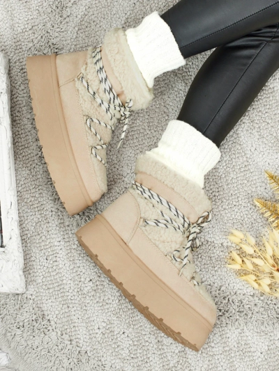 Cizme tip snowboots de damă Danira