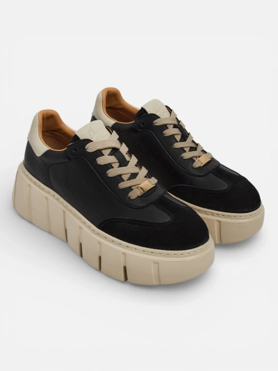 Sneakers sport damă din piele naturală Taures