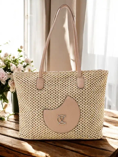 Royalfashion Geantă de paie mare de vară