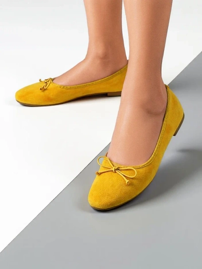 Royalfashion Pantofi ballet pentru femei cu fundă Zaame