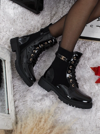 Botine cu șireturi Alvinea