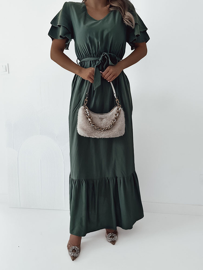 Royalfashion Rochie midi simplă pentru femei