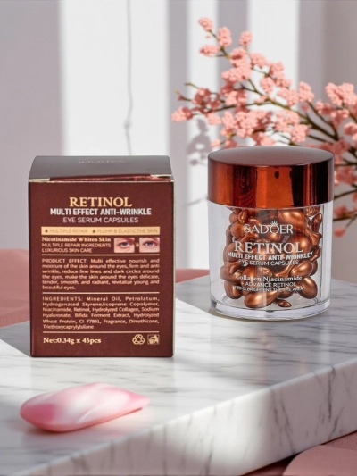 Sadoer Athena Retinol Collagen – capsule pentru ochi pentru riduri 40g