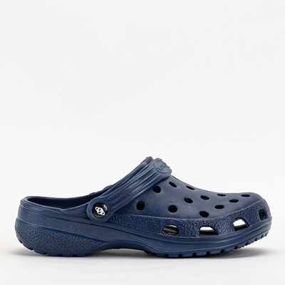 Papuci de piscina barbati bleumarin Saboti Brolen - pantofi