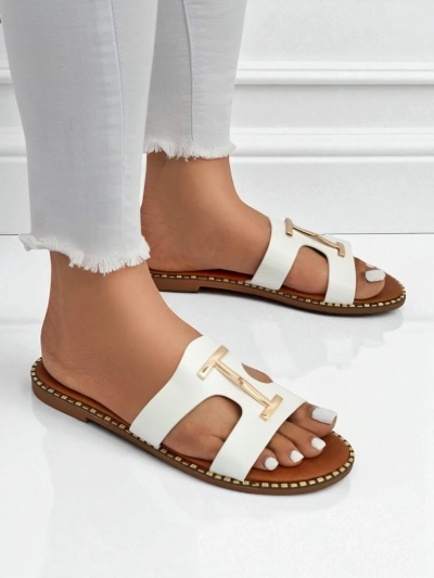 Royalfashion Sandale de damă cu talpă joasă Maya Louise