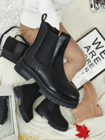 Botine de damă eco piele Solmira