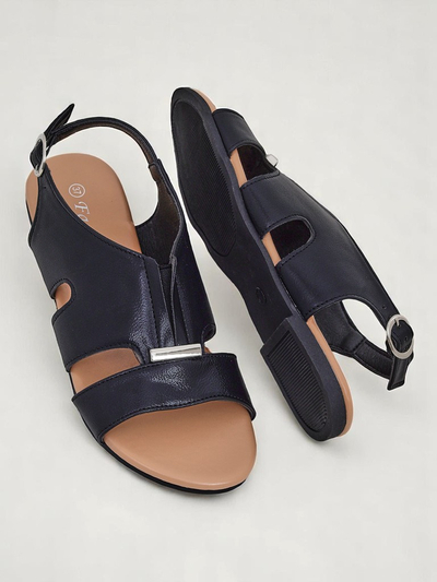 Royalfashion Papuci le romnienge kai si le platforma tele Solea Comfort