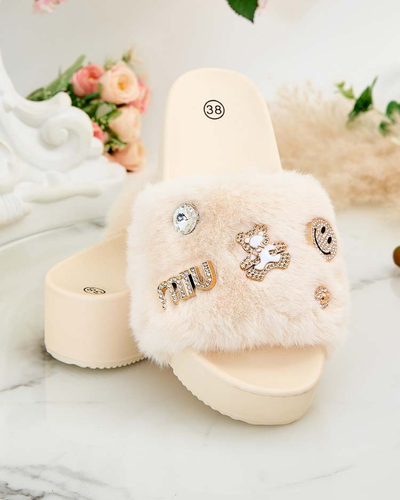 Royalfashion Flip-flops cu platformă Helimme pentru femei