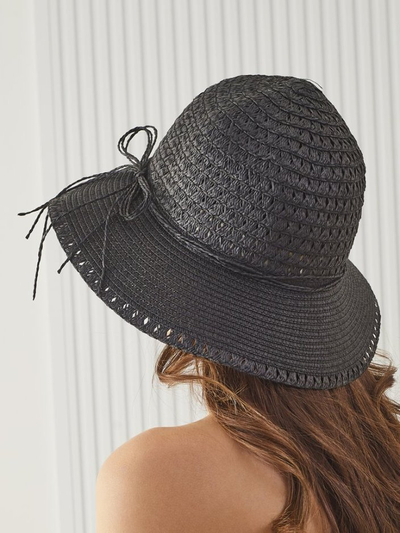 Royalfashion Pălărie de paie pentru femei Sweet Straw