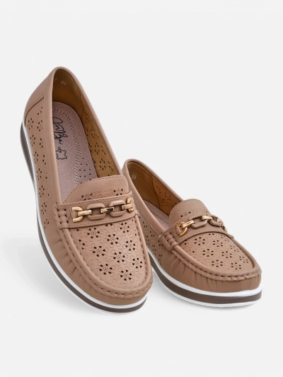 Royalfashion mocasini perforați pentru femei Cerro