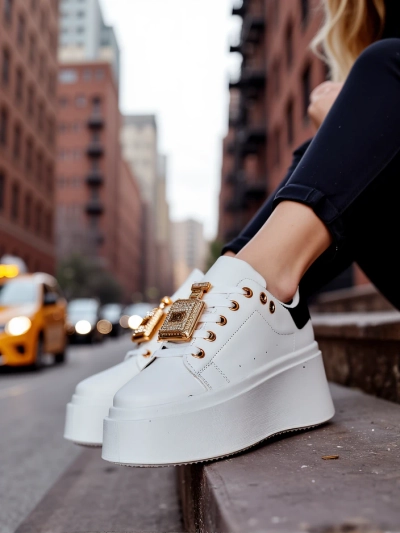 Royalfashion Sneakers sport de platformă pentru femei Oviger