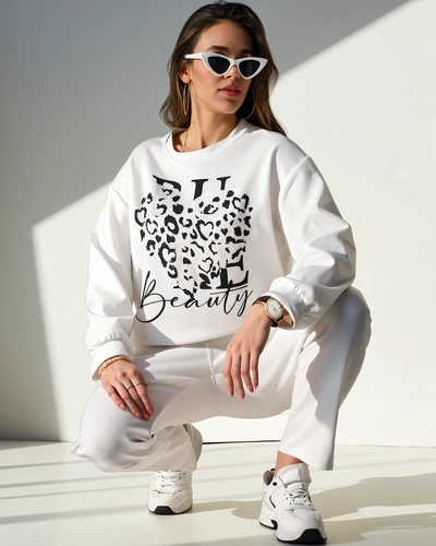 Royalfashion Set de viscoză pentru femei cu imprimeu