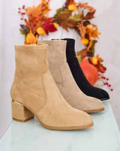 Royalfashion Cizme stiletto joase pentru femei Negre Rejerra