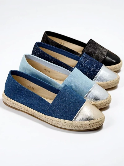 Royalfashion Espadrile de damă a'la denim Anerta