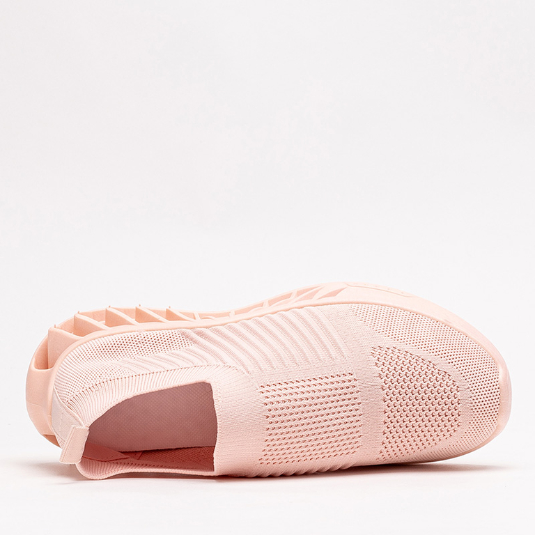 Pantofi sport slip-on damă roz deschis Dinging - Încălțăminte
