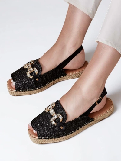 Royalfashion Espadrile de damă cu vârfuri desprinse