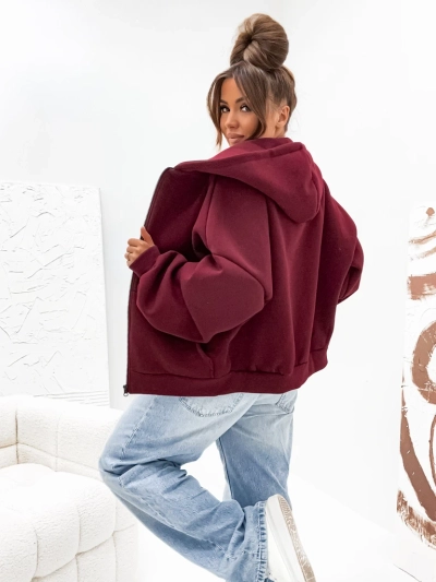Royalfashion Bluza de damă din bumbac călduroasă Butterfly